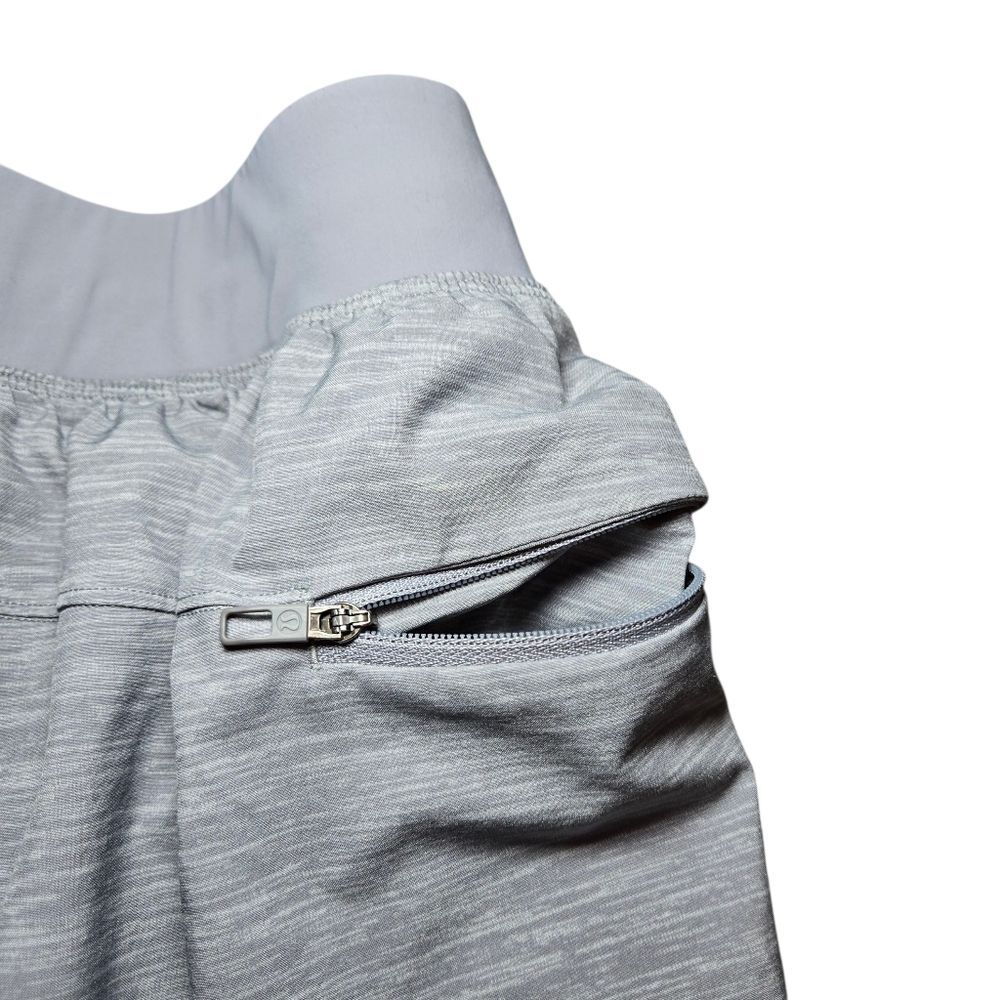Men's Lululemon T.H.E. Short 9" - Heather Allover Sea Salt Light Cast - Picture 5 of 9
